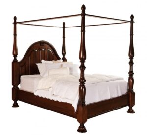 SCHWARTZ - Rosemont with Canopy - Dimensions: Post height 85 inch, In between posts 65 inch Overall Size: King 88 inch x 95 inch Queen 72 inch x 95 inch Full 66 inch x 91 inch.