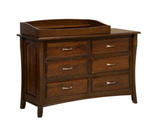 OLD TOWN OAK - Berkley 6 Drawer Dresser w/ Box Top - Dimensions: Dresser only size: 56"w x 35"h x 21.5"d, Dresser with box top: 56"w x 41"h x 21.5"d