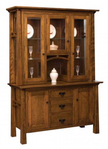 TOWNLINE - Artesa 3-Door Hutch - Dimensions (in inches): 20d x 59w x 80h - Also available as base-only sideboard - Custom features and finish options available, please see store for details.