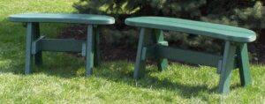 CREEKSIDE - Garden Benches - (B32) and (B42) Size: 32 inches and 42 inches long.