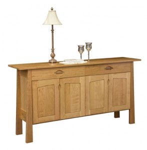 TOWNLINE - Cameron 4-Door Sideboard - Dimensions (in inches): 18d x 78w x 40h - Custom features and finish options available, please see store for details.