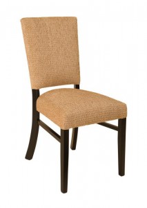 F & N - Warner Side Chair - Dimensions (in inches): 18w x 16d x 37h - Other available styles include arm chair, swivel bar stool, stationary bar stool, and desk chair.