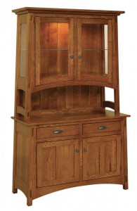 TOWNLINE - Collbran 2-Door Hutch - Dimensions (in inches): 20d x 48w x 80h, 3-Door - 20d x 60w x 80h or 20d x 69w x 80h - Also available as base-only sideboard - Custom features and finish options available, please see store for details.