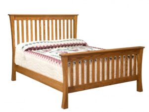 INDIAN TRAIL - Trestle Bed - Dimensions: HB 57 inch, FB 33 inch