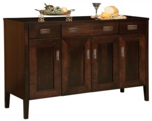 TOWNLINE - Fayette 4-Door Sideboard - Dimensions (in inches): 18d x 64w x 40h - Custom features and finish options available, please see store for details.