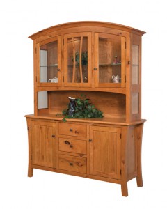 TOWNLINE - Galveston 3-Door Hutch - Dimensions (in inches): 20d x 66w x 83h, or 4 Door - 20d x 78w x 83h - Also available as base-only sideboard - Custom features and finish options available, please see store for details.