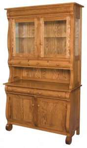 TOWNLINE - Hampton 2-Door Hutch - Dimensions (in inches): 20d x 48w x 82h - Also available with base-only sideboard - Custom features and finish options available, please see store for details.