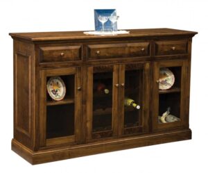 TOWNLINE - Julie Sideboard - Dimensions (in inches): 19d x 65w x 40h - Custom features and finish options available, please see store for details.