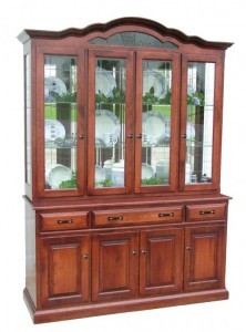 TOWNLINE - Legacy 4-Door Hutch - Dimensions (in inches): 20d x 48w x 84h, or 3-Door 20d 46w x 84h - Also available as base-only sideboard - Custom features and finish options available, please see store for details.