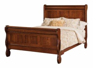 INDIAN TRAIL - Old Classic Sleigh Bed - Dimensions: HB 58 inch, FB 35 inch.