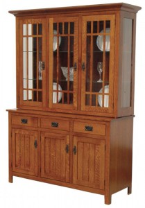 TOWNLINE - Midway Mission 3-Door Hutch - Dimensions (in inches): 20d x 60w x 80h, or as 2-Door - 20d x 41w x 80h, or 4-Door - 20d x 78w x 80h - Also available as base-only sideboard - Custom features and finish options available, please see store for details.