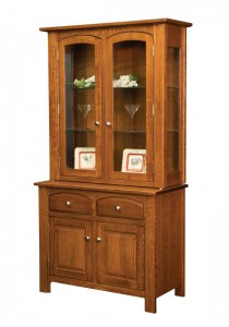 TOWNLINE - Mondovi 2-Door Hutch - Dimensions (in inches): 20d x 42w x 80h, also sold as 3-Door - 20d x 60w x 80h, or 4-Door - 20d x 77w x 80h - Also available as base-only sideboard - Custom features and finish options available, please see store for details.