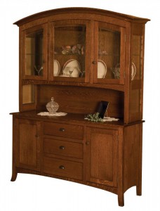 TOWNLINE - New Century Mission 3-Door Hutch - Dimensions (in inches): 20d x 62w x 81h, other options 3-Door - 20d x 57w x 81h, or 4-Door - 20d x 74w x 81h - Also available as base-only sideboard - Custom features and finish options available, please see store for details.