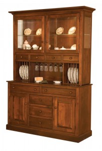 TOWNLINE - Munford 2-Door Hutch - Dimensions (in inches): 20d x 60w x 86h, other options are 2-Door - 20d x 40w x 86h, or 3-Door - 20d x 80w x 86h - Also available as base-only sideboard - Custom features and finish options available, please see store for details.