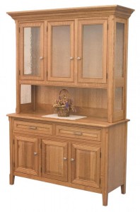 TOWNLINE - Siesta 3-Door Hutch - Dimensions (in inches): 20d x 54w x 80h, also available as 2-Door - 20d x 38w x 80h, or 4-Door - 20d x 70w x 80h - Also available as base-only sideboard - Custom features and finish options available, please see store for details.