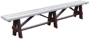 CREEKSIDE - A Frame Bench (AB8) 8’ Bench, 11" wide