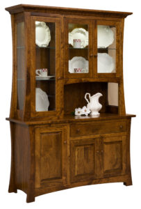 TOWNLINE - Arlington 3-Door Cutout Hutch - Dimesions (in inches): 20d x 56.5w x 81h - Also available as base-only sideboard - Custom features and finish options available, please see store for details.