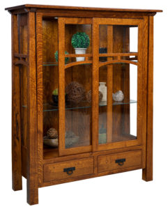 TOWNLINE - Artesa Curio - Dimensions (in inches): 19d x 54w x 64h - Custom features and finish options available, please see store for details.