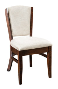 F & N - Littlefield Side Chair Overall: 19"w x 22.5"d x 35"h Seating: 19"w x 16.5"d Seat height: 19.5" Back height from seat: 17"