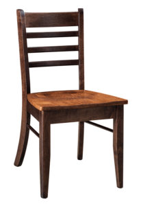 F & N Brady Side Chair: 17.75"w x 15.75"d x 33"h