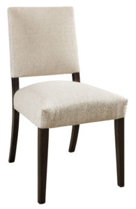 F & N Canaan Side Chair: 19"w x 18"d x 36.5"h