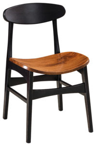 F & N Marque Side Chair: 19"w x 17"d x 32" h