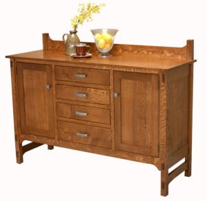 WOODSIDE - Glenwood 2-Door Sideboard - Dimensions (in inches): 20d x 60w x 44h - Custom features and finish options available, please see store for details.