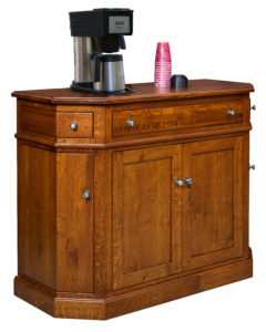 TOWNLINE - Novalene Coffee Bar - Dimensions (in inches): 20d x 48w x 38h - Custom features and finish options available, please see store for details.