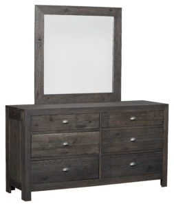 SCHWARTZ-Sonoma Oak 6 Drawer Dresser with mirror See store for details
